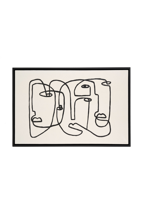   Stylized Line Art Painting | Oroa.com