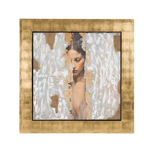   Gold Framed Woman Painting | Oroa.com