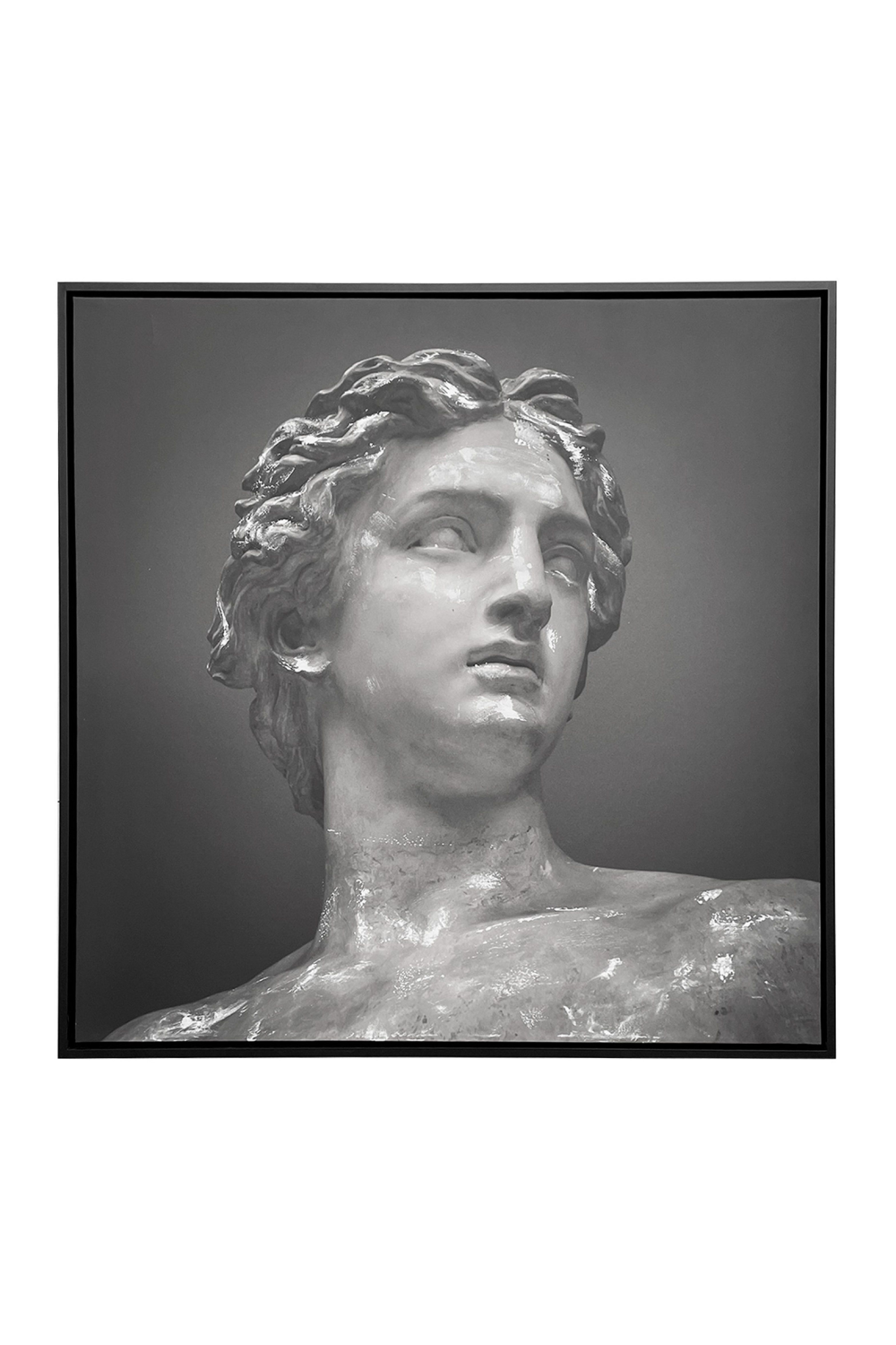   Gray Statue Painting 59" x 59" | Oroa.com