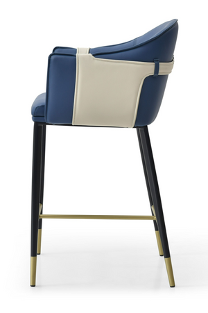   Vegan Leather Counter Chair | Oroa.com