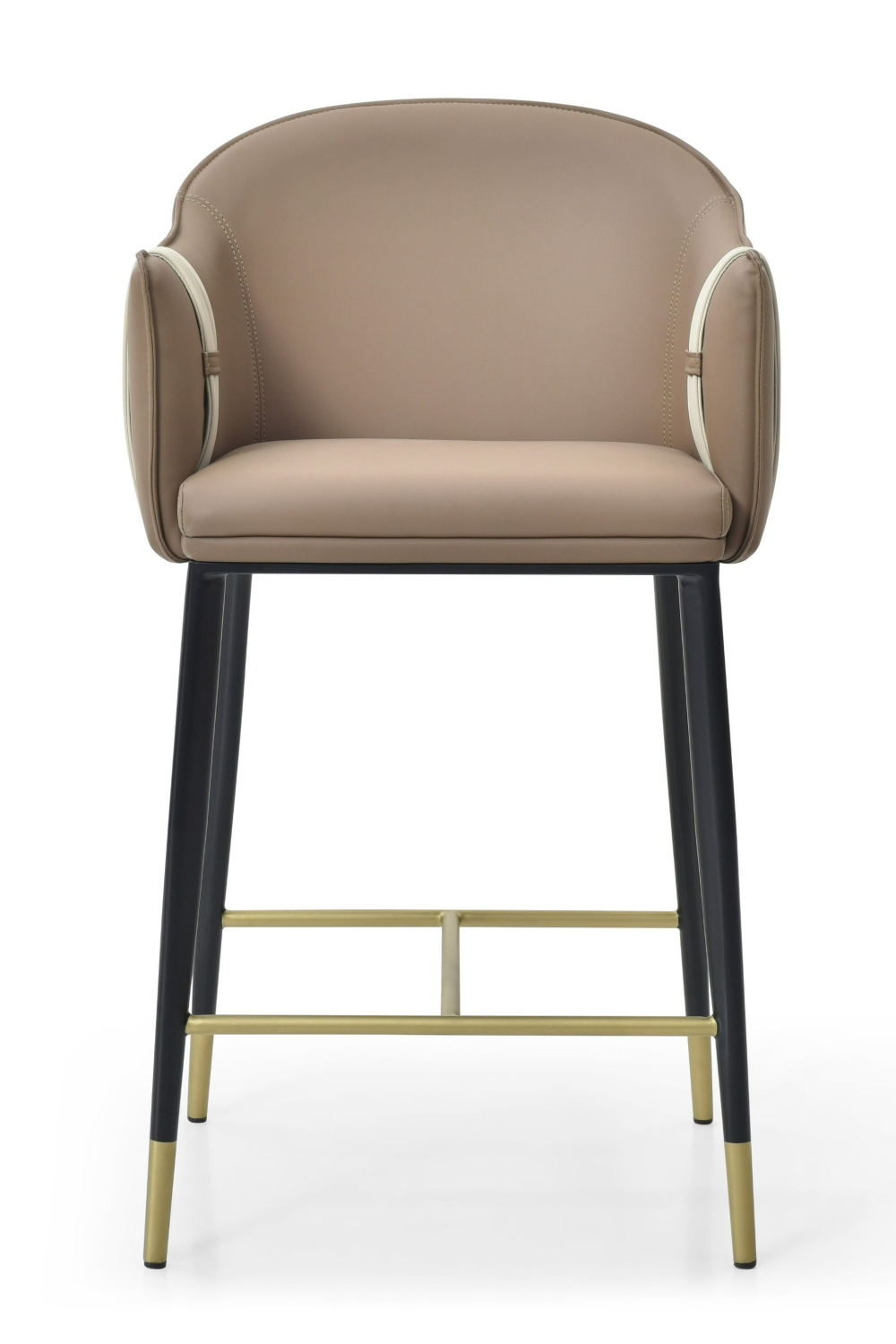   Vegan Leather Counter Chair | Oroa.com