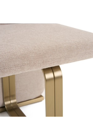   Linen Upholstered Dining Chair Set (2) | Oroa.com