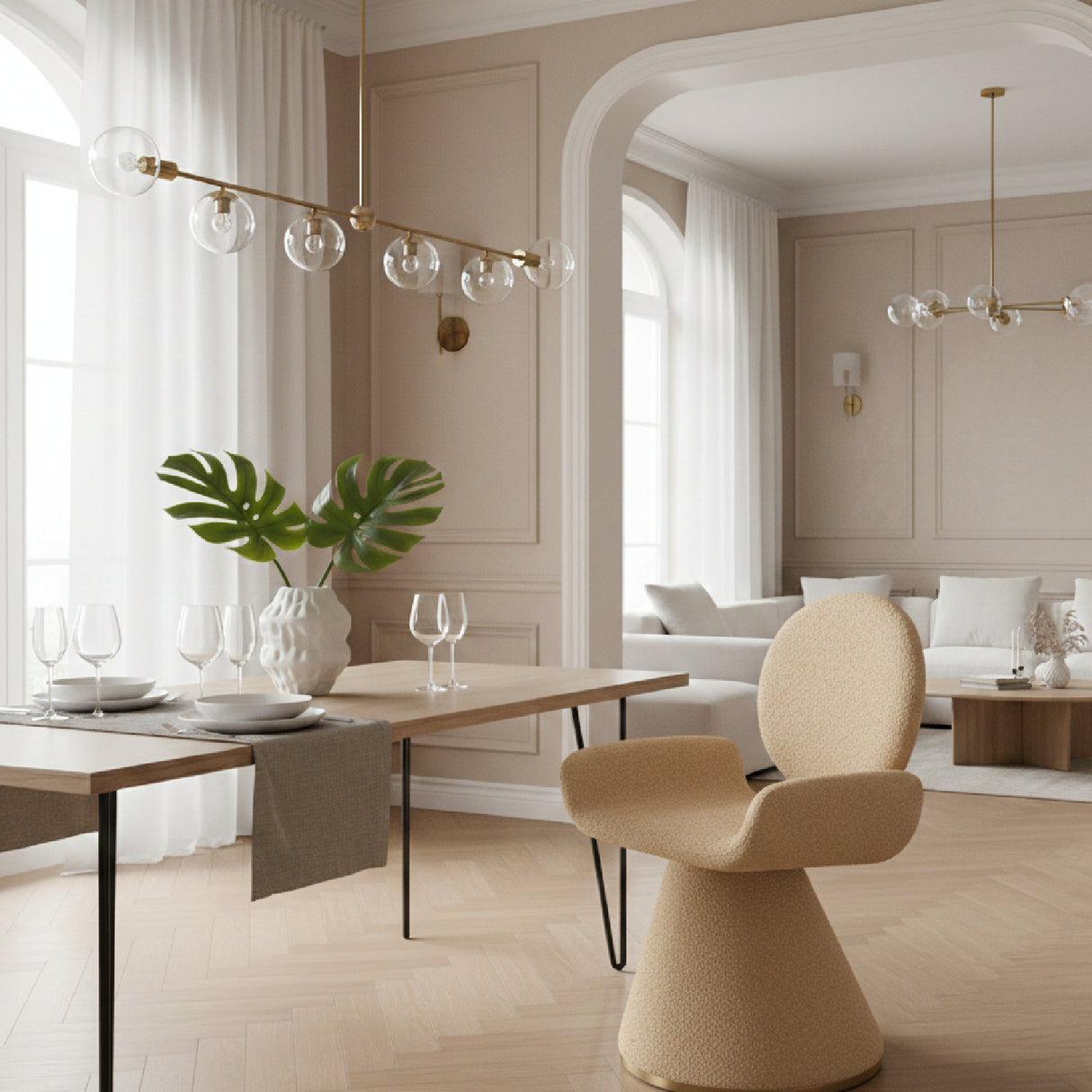   Conical Base Dining Chair | Oroa.com