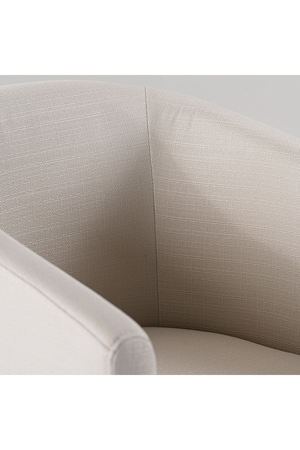   Curved White Counter Chair | Oroa.com