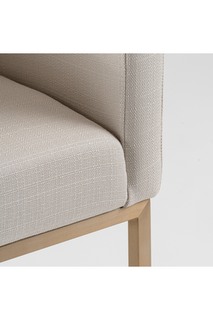   Curved White Counter Chair | Oroa.com