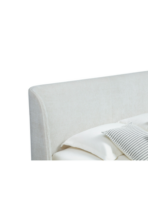   White Upholstered Bed | Oroa.com