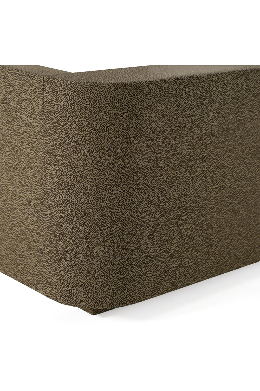   Leather and Shagreen Bed | Oroa.com