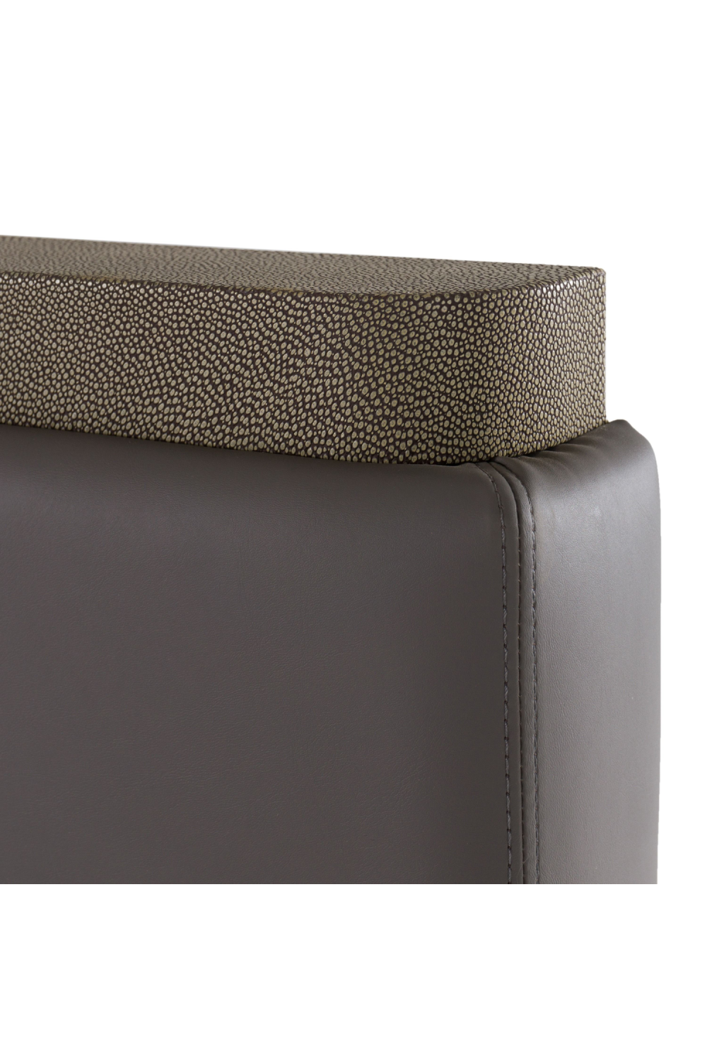   Leather and Shagreen Bed | Oroa.com