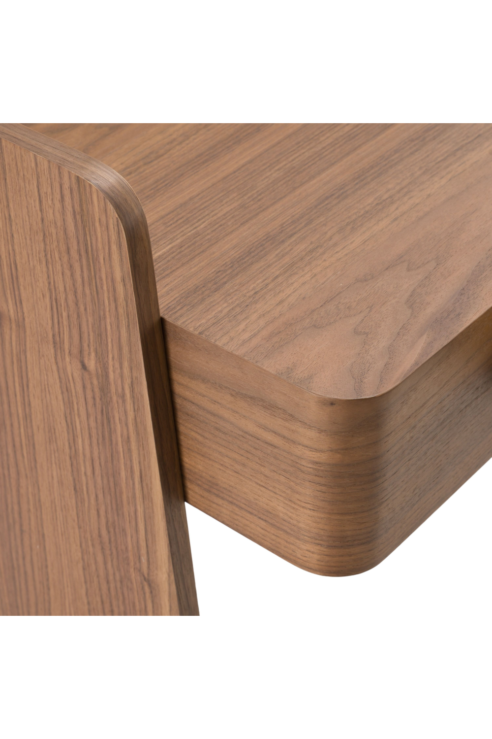   Walnut 2-Drawer Writing Desk | Oroa.com
