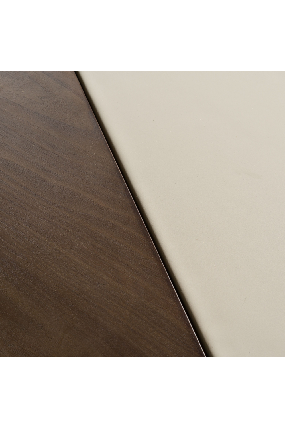   Beige Leather Desk | Oroa.com