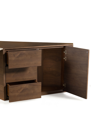   Beige Leather Desk | Oroa.com