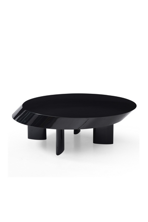   Black Round Coffee Table | Oroa.com