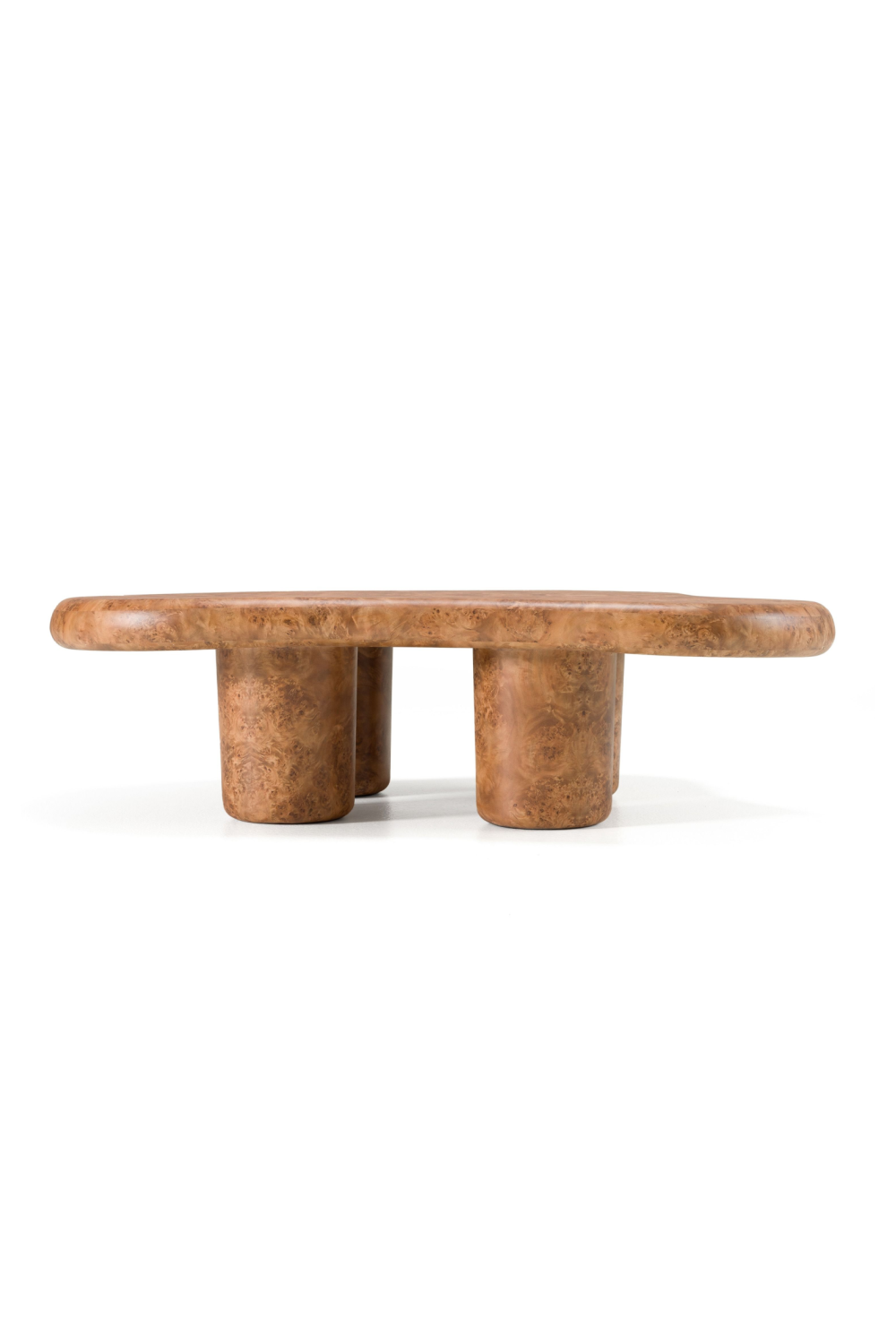   Burl Wood Freeform Coffee Table | Oroa.com