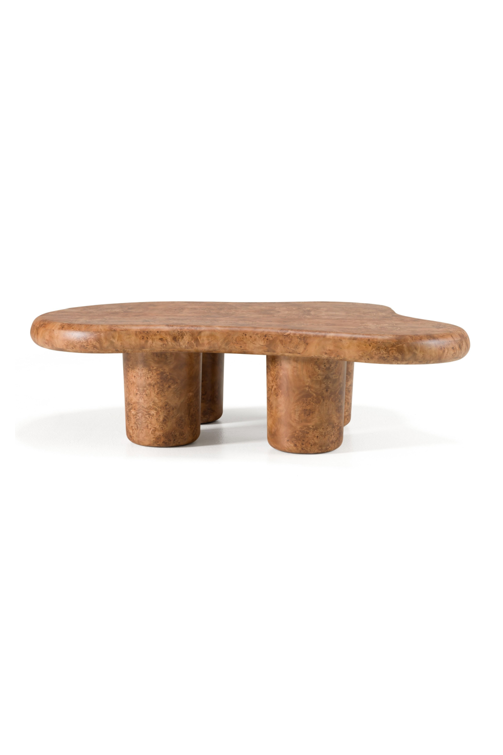  Burl Wood Freeform Coffee Table | Oroa.com