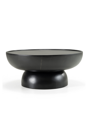   Black Fiberglass Coffee Table | Oroa.com