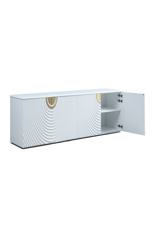   White 4-Door Sideboard | Oroa.com