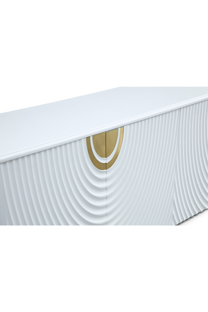   White 4-Door Sideboard | Oroa.com