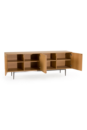  Geometric Patterned Oak Sideboard | Oroa.com
