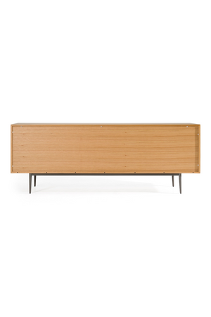   Geometric Patterned Oak Sideboard | Oroa.com