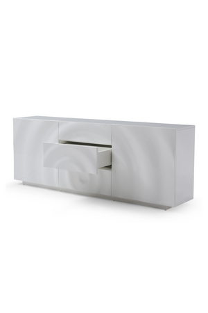   White High Gloss Sideboard | Oroa.com