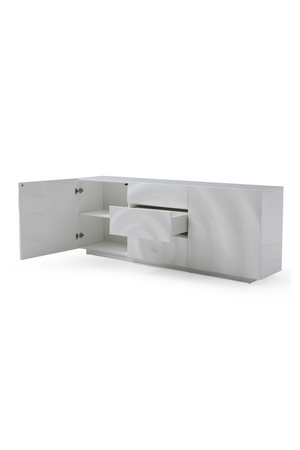   White High Gloss Sideboard | Oroa.com