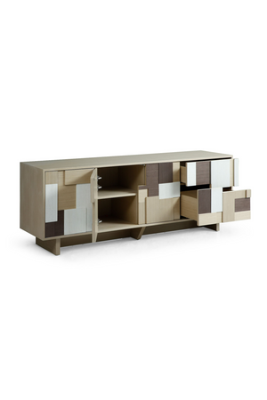   Multi-Colored Patterned Sideboard | Oroa.com