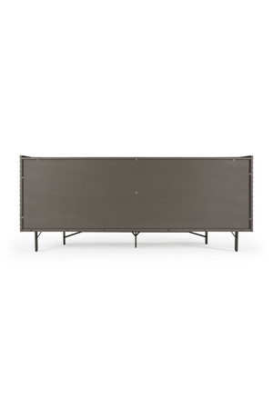   Patterned Silver 4-Door Sideboard | Oroa.com