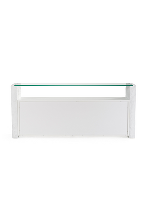   White Fiberglass Sideboard | Oroa.com