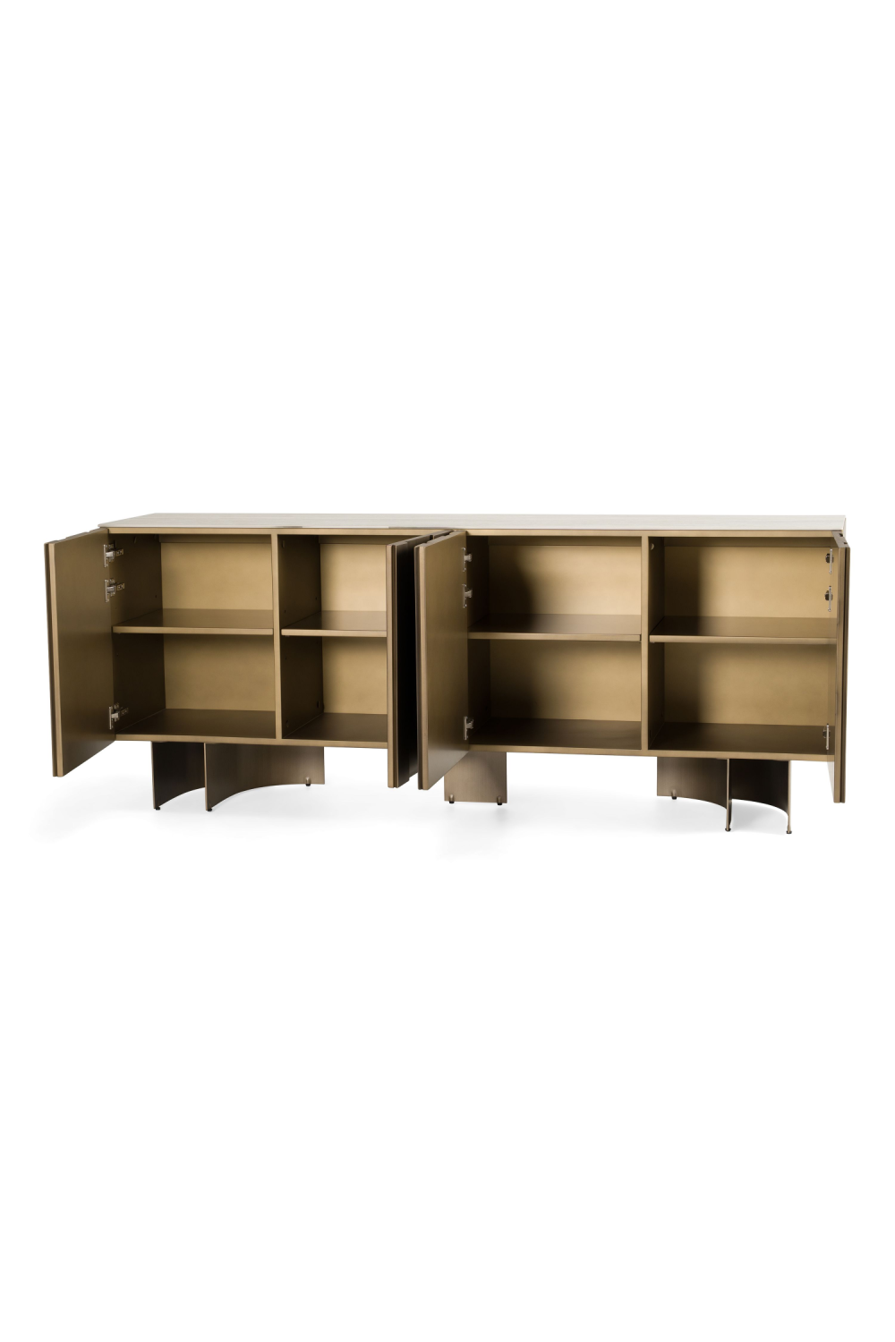   Travertine 4-Door Sideboard | Oroa.com