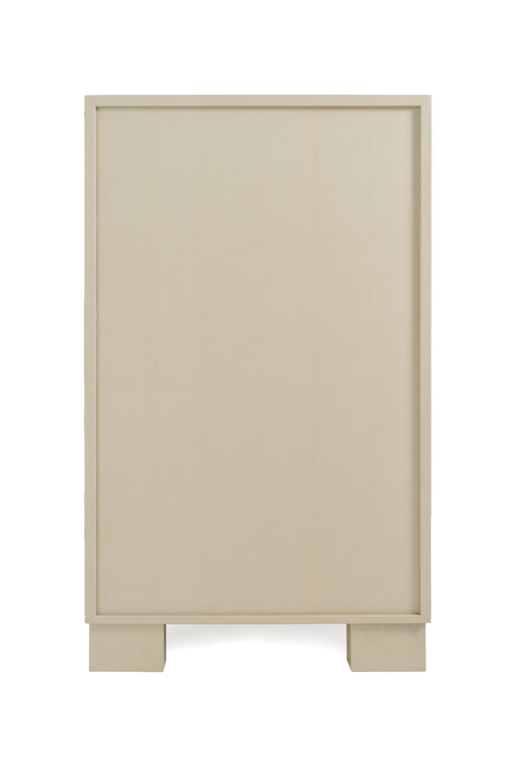   Beige Shagreen 5-Drawer Chest | Oroa.com