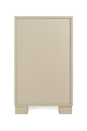   Beige Shagreen 5-Drawer Chest | Oroa.com