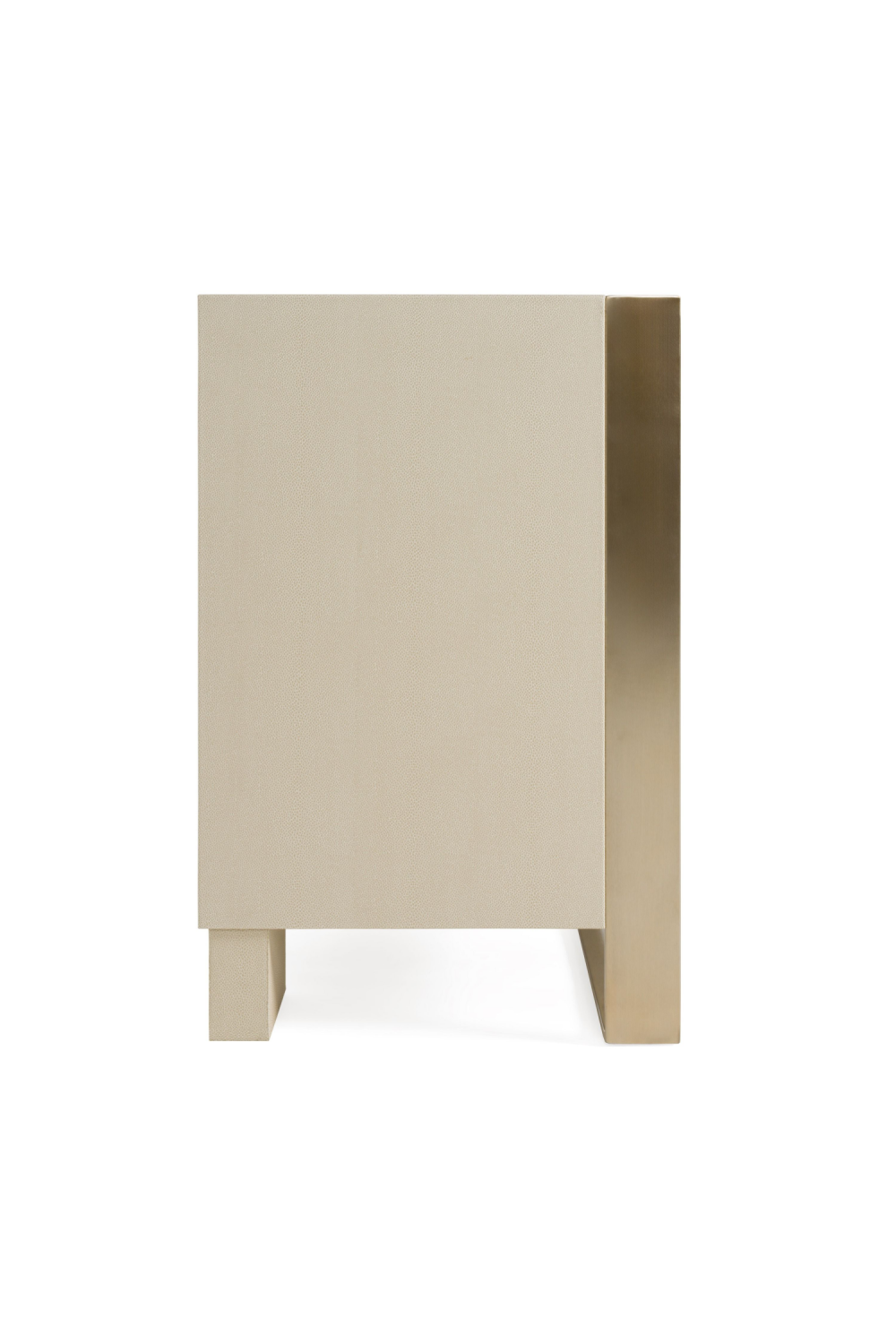   Beige Shagreen 6-Drawer Dresser | Oroa.com