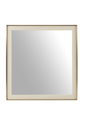   Beige Shagreen Mirror | Oroa.com