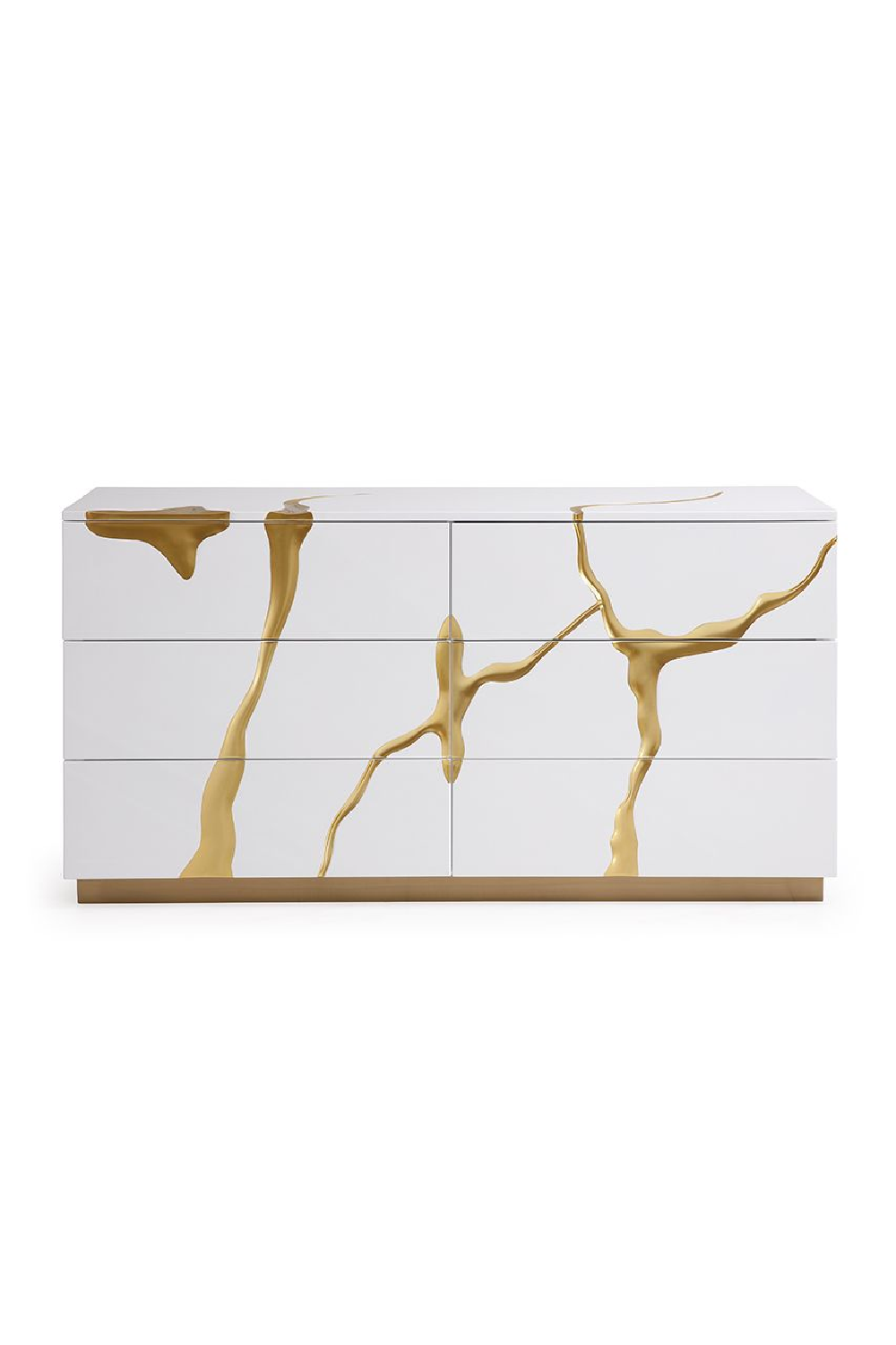   White 6-Drawer Dresser | Oroa.com