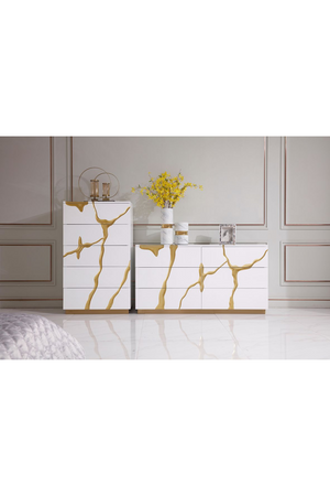   White 6-Drawer Dresser | Oroa.com