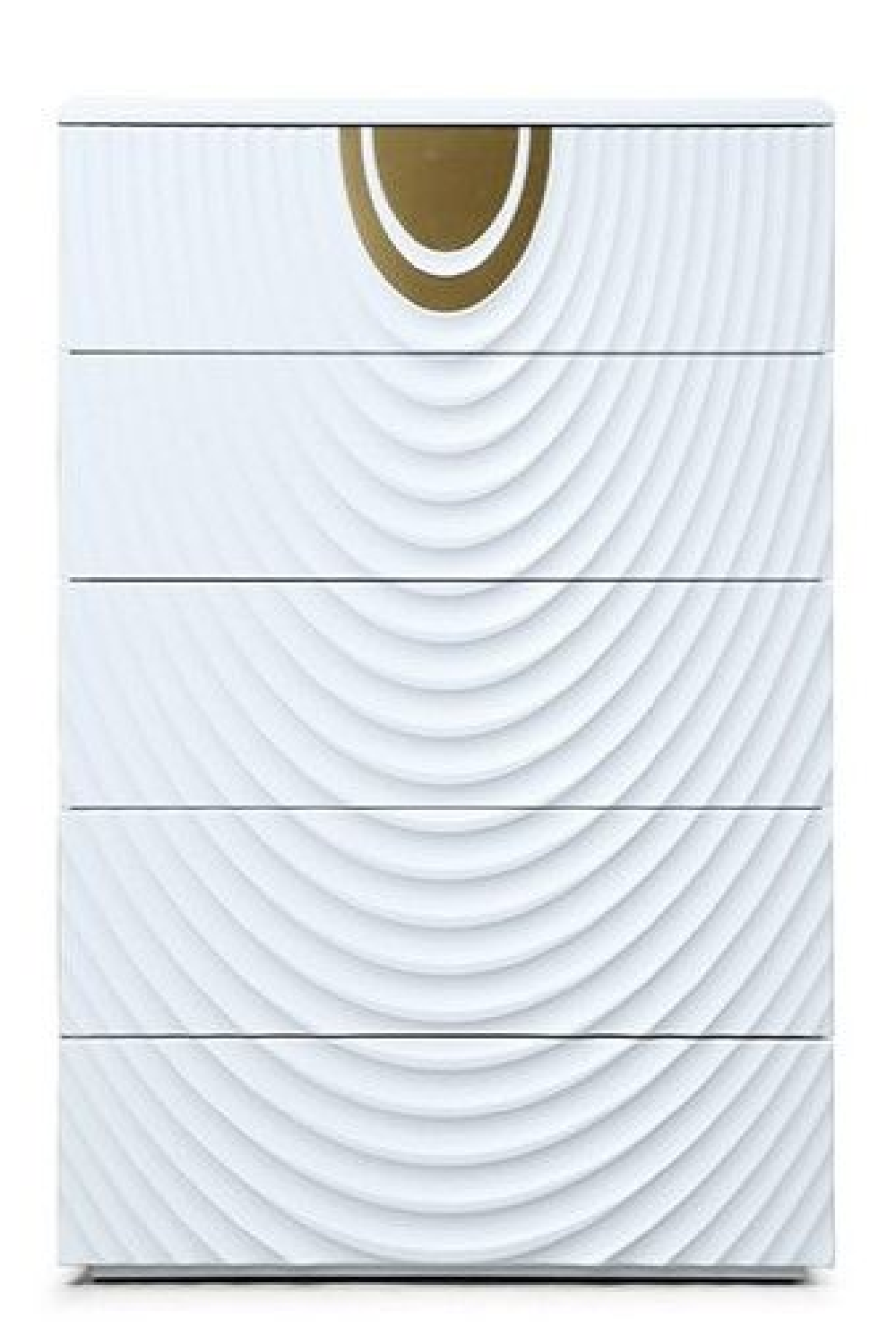   White 5-Drawer Chest | Oroa.com