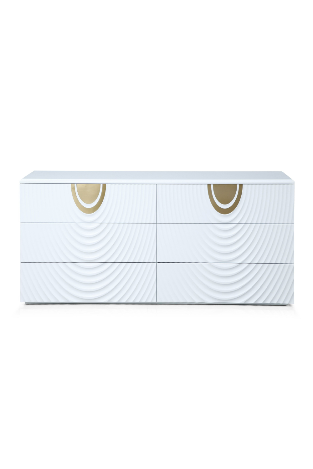   White 6-Drawer Dresser | Oroa.com