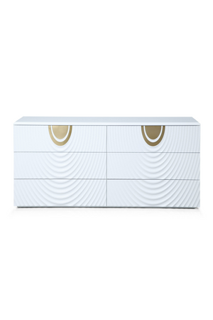   White 6-Drawer Dresser | Oroa.com