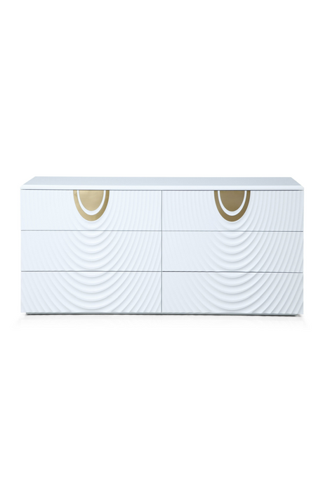   White 6-Drawer Dresser | Oroa.com