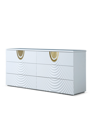   White 6-Drawer Dresser | Oroa.com