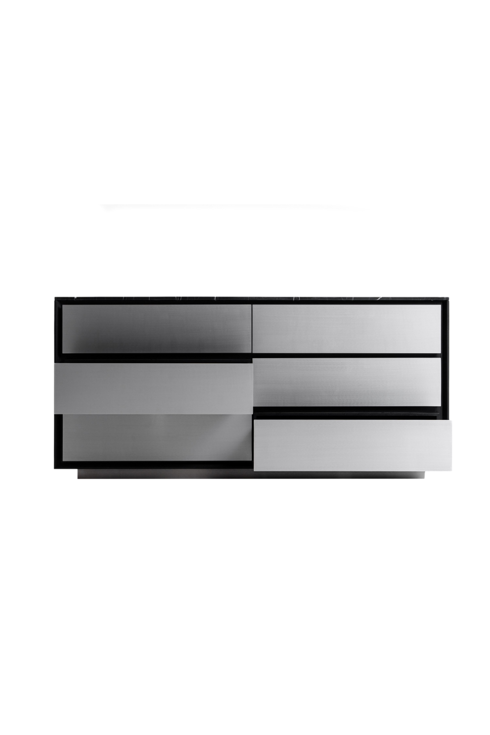   6-Drawer Aluminum Dresser | Oroa.com