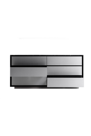   6-Drawer Aluminum Dresser | Oroa.com