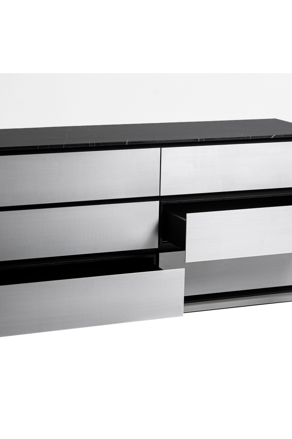   6-Drawer Aluminum Dresser | Oroa.com