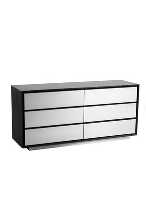   6-Drawer Aluminum Dresser | Oroa.com