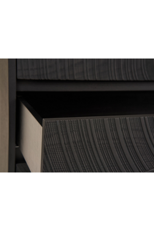   Matte Black Ash 6-Drawer Dresser | Oroa.com
