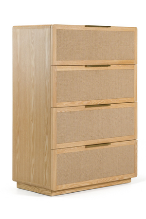   4-Drawer Rattan Chest | Oroa.com