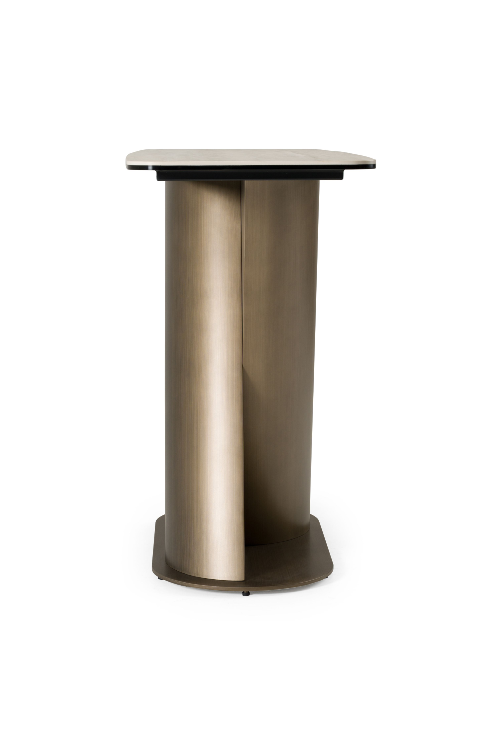   Travertine Bronze Console Table | Oroa.com