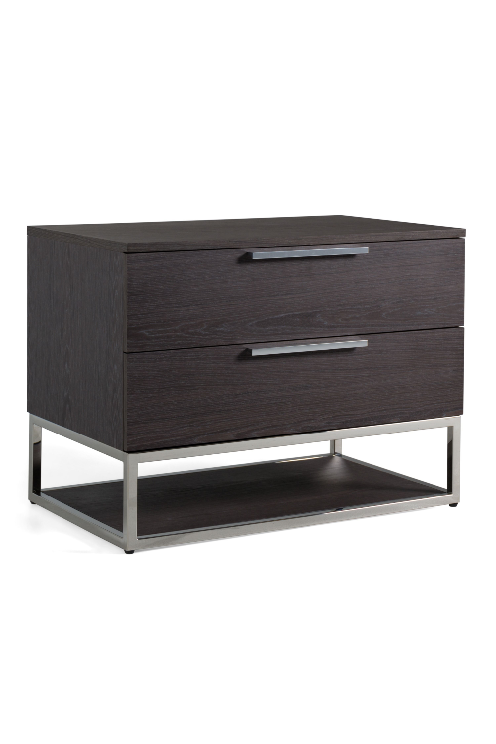   2-Drawer Wooden Nightstand | Oroa.com
