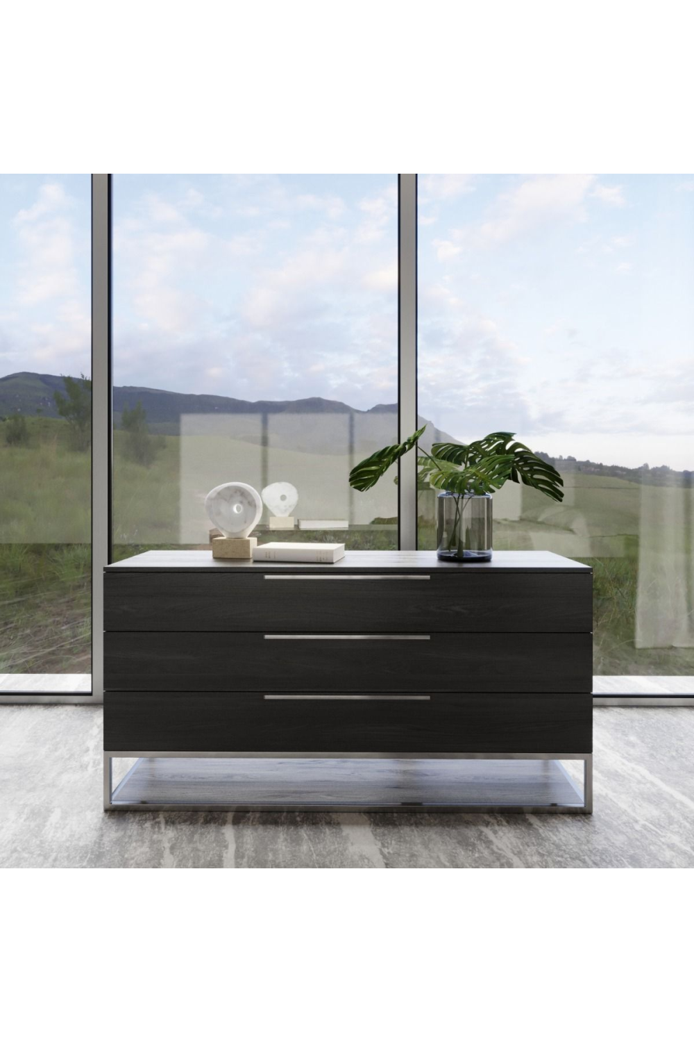   Wooden 3-Drawer Dresser | Oroa.com