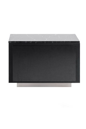   2-Drawer Aluminum Nightstand | Oroa.com
